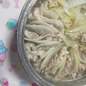 白だしかき醤油で簡単♪白菜と豚肉のミルフィーユ煮